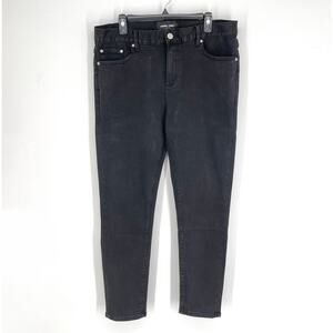 Homme + Femme NEW Stretch Jeans Mens Sz 36 Black Skinny Leg Cotton Blend